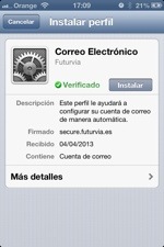 iOS (iPhone, iPad o iPod)